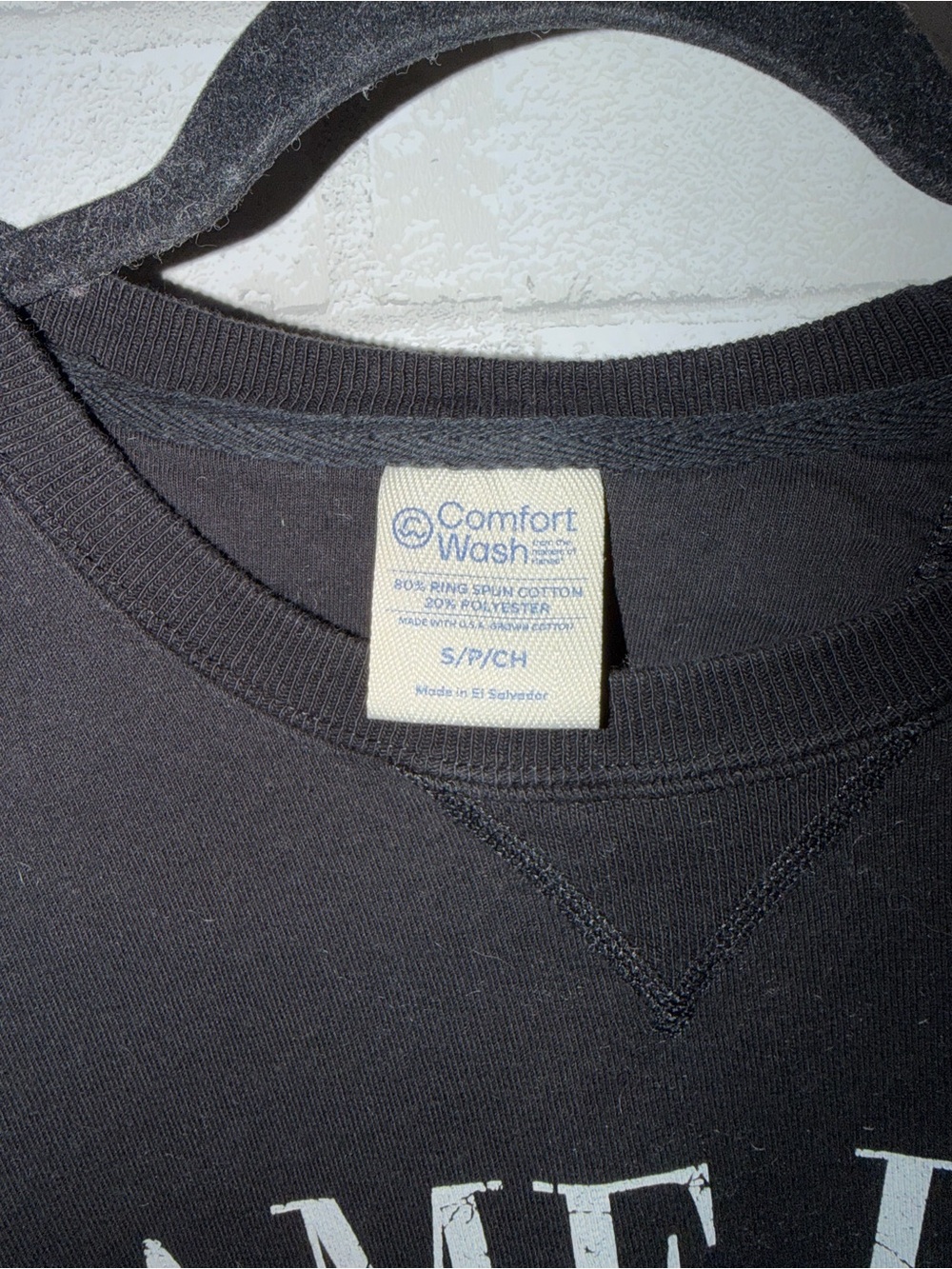 Game Day Social Club Black Graphic Pullover Sweatshirt - Picture 3 of 3